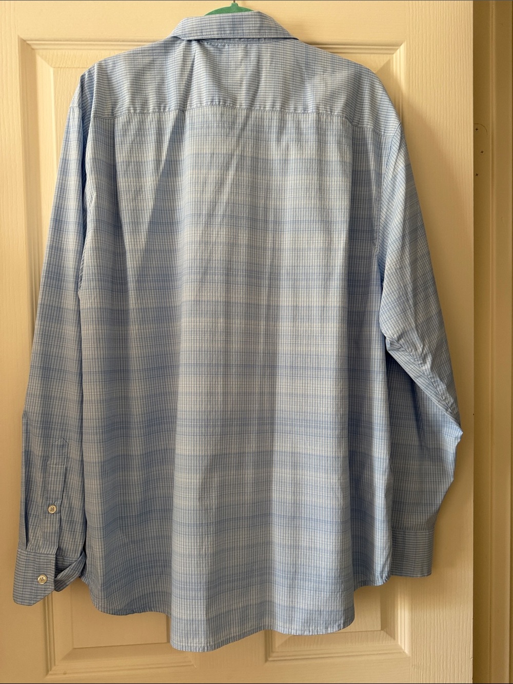 Tommy Bahama Light Blue Plaid Long-Sleeve Button-Down Shirt - Picture 9 of 11